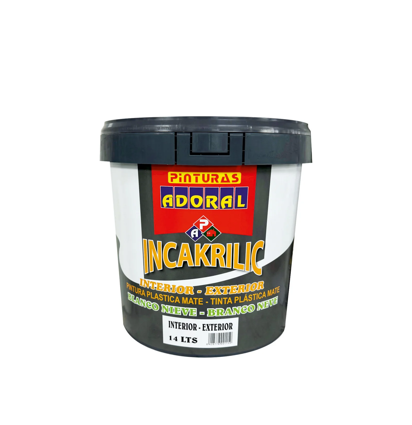 Pintura plástica int/ext incakrilic 3 L