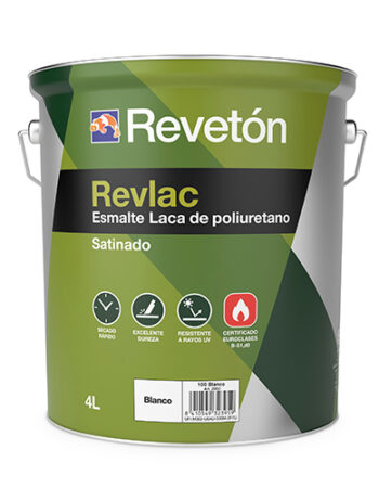 Esmalte laca satinado revlac con poliuretano 750ml - 4 L
