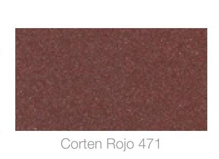 Corten rojo