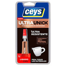 Adhesivo pegamento ultraunick liquido 3gr.