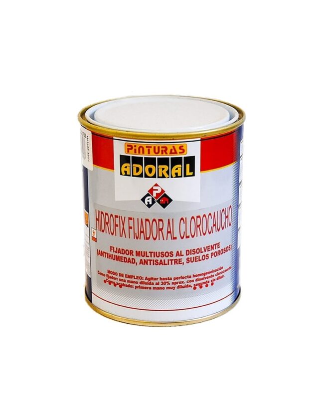 Hidrofix fijador al disolvente clorocaucho 750ml - 4 L