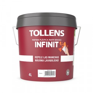 Infinit alta resistencia antibacterias mate sedoso 12 L