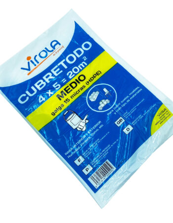 Plástico cubretodo medio 4 X 5