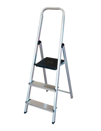 Escalera de aluminio 3 peldaños