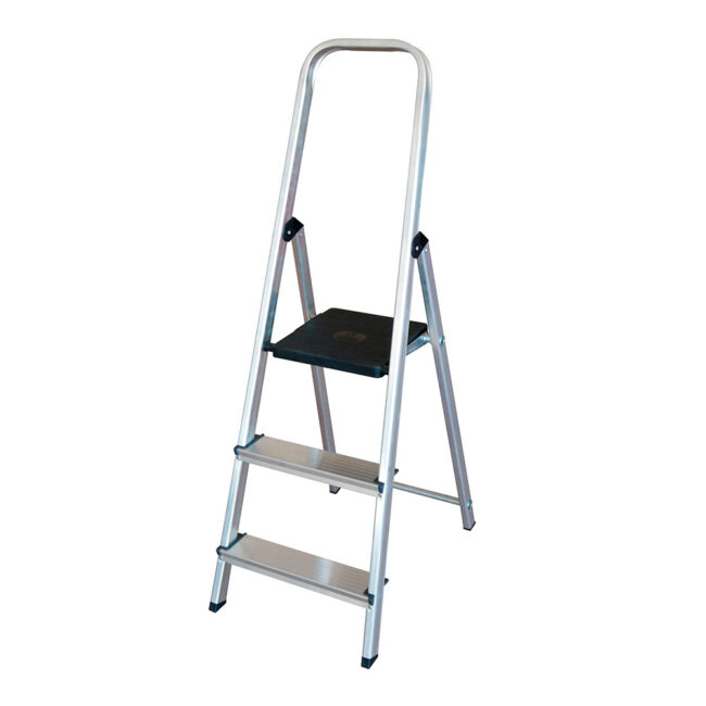 Escalera de aluminio 3 peldaños