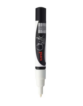 Rotulador tiza blanco