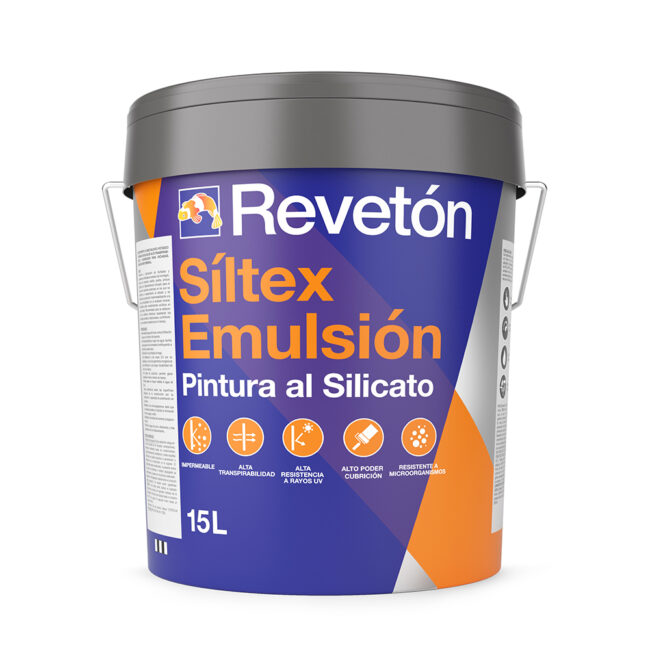 Pintura al silicato síltex emulsión 15L