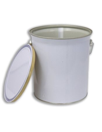 Envase chapa cubo vacío 4L + tapadera