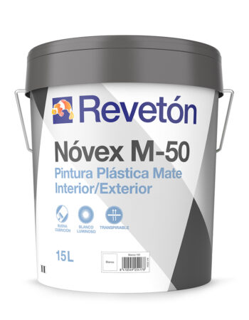 Pintura plástica int/ext nóvex M-50 15L