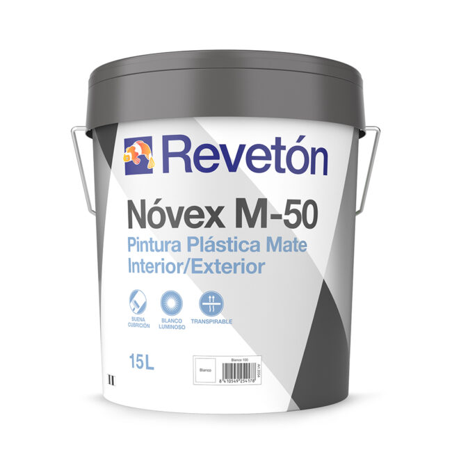 Pintura plástica int/ext nóvex M-50 15L
