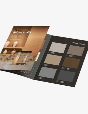 Carta de colores pintura a la arcilla Tixol