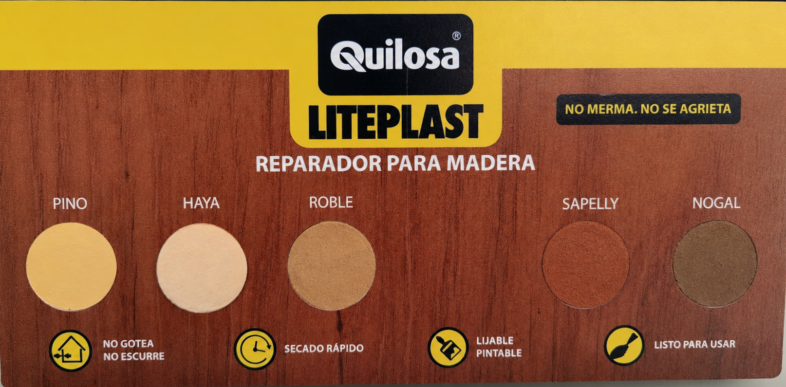 Masilla madera ligera litelplast - Imagen 2