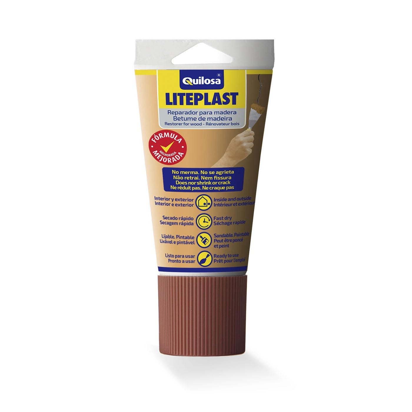 Masilla madera ligera  litelplast