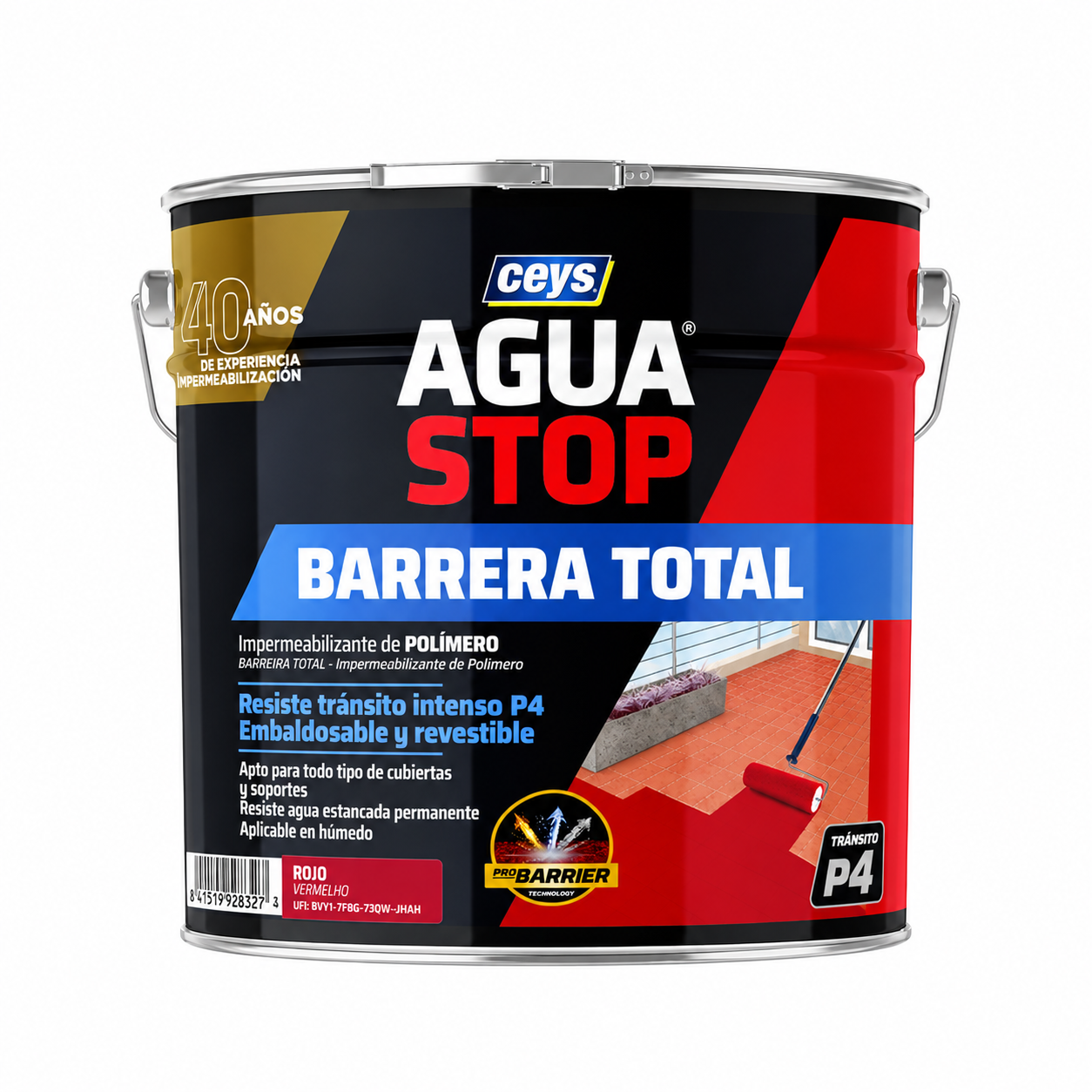 Impermeabilizante agua stop barrera total